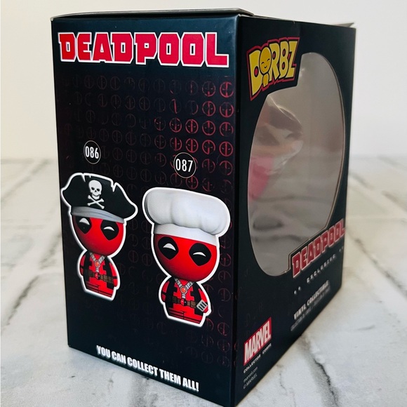 Funko Dorbz Deadpool Cowboy #088 Exclusive Marvel Collector Corps Vinyl - Picture 3 of 5